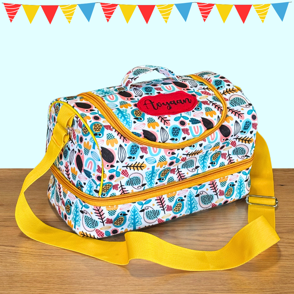 Double decker lunch bag kids