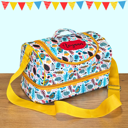 Double decker lunch bag kids