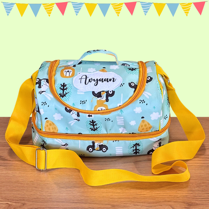 Double decker lunch bag kids