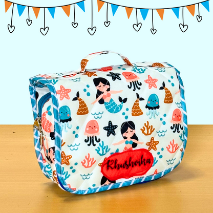 Colorful rectangular pouch