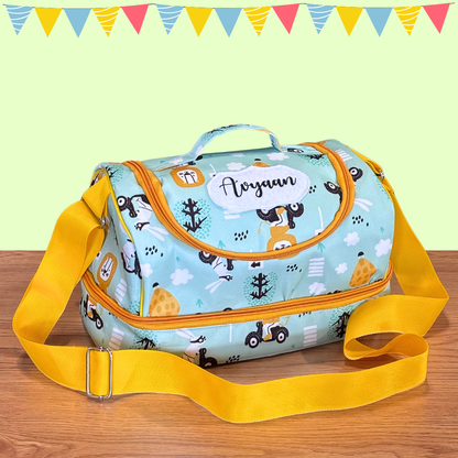 Double decker lunch bag kids