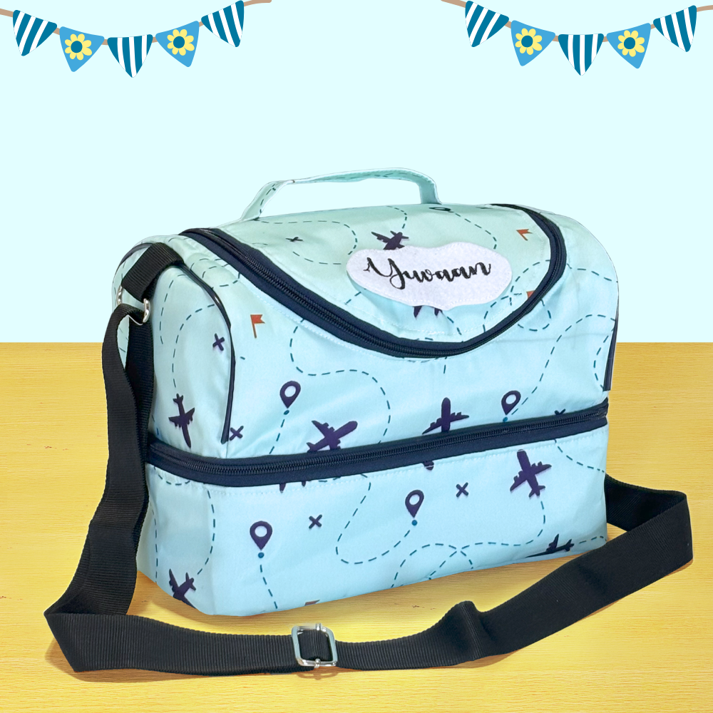 Double decker lunch bag adults