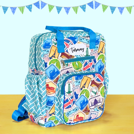Colorful backpack
