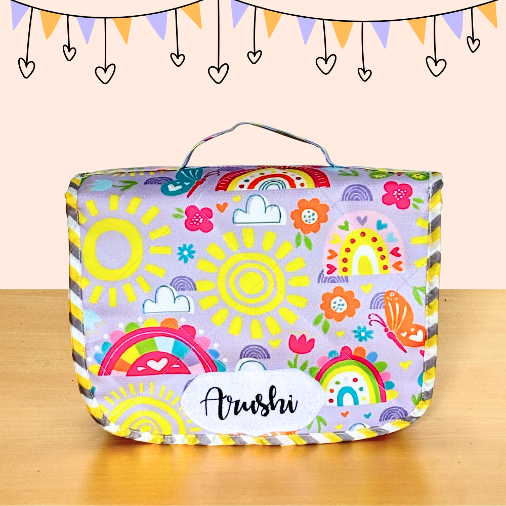 Colorful patterned bag