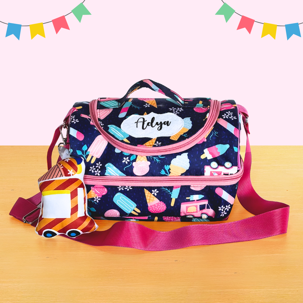 Double decker lunch bag kids