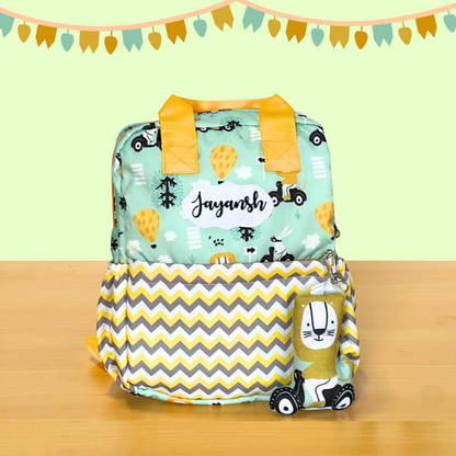 Children's backpack with cartoon designs