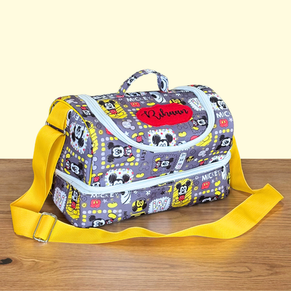Double decker lunch bag kids
