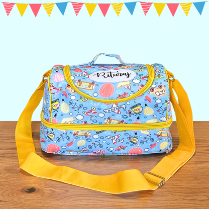 Double decker lunch bag kids