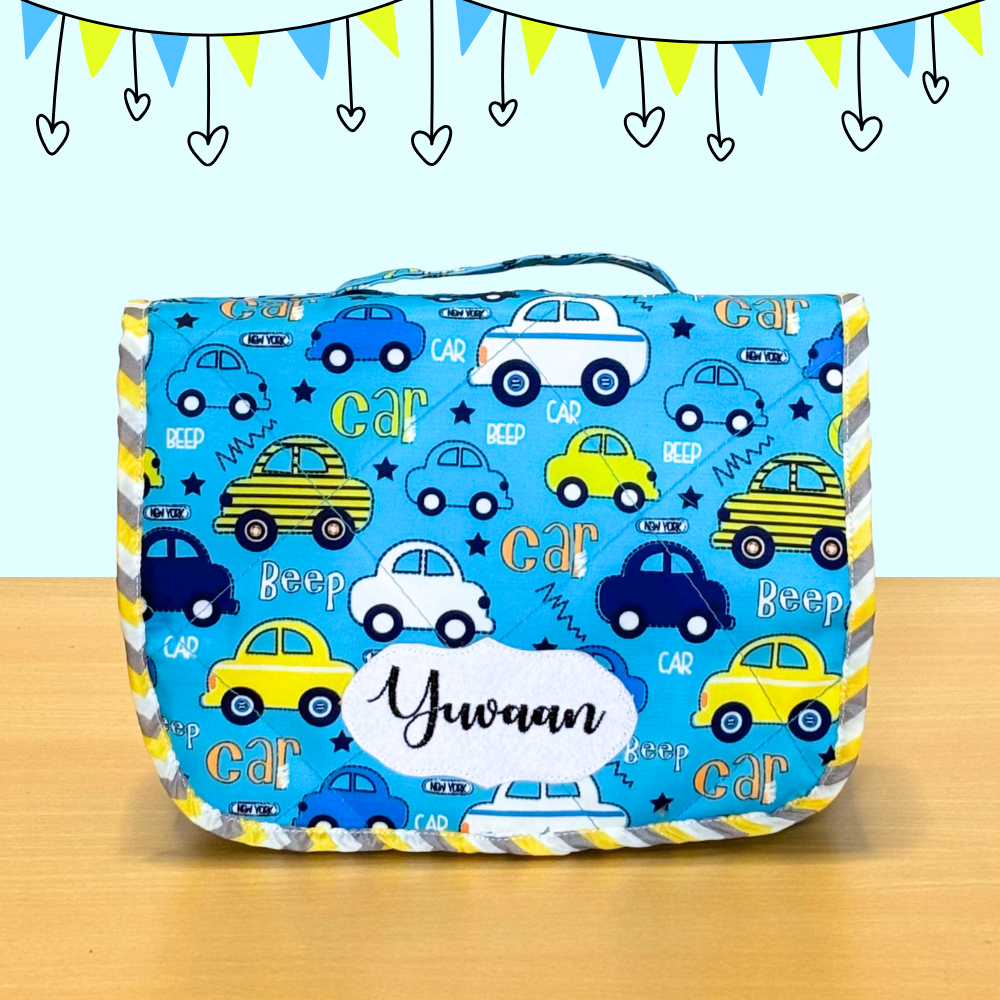 Children's bag with car