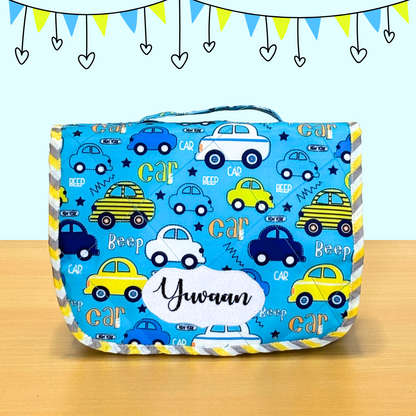 Children's bag with car