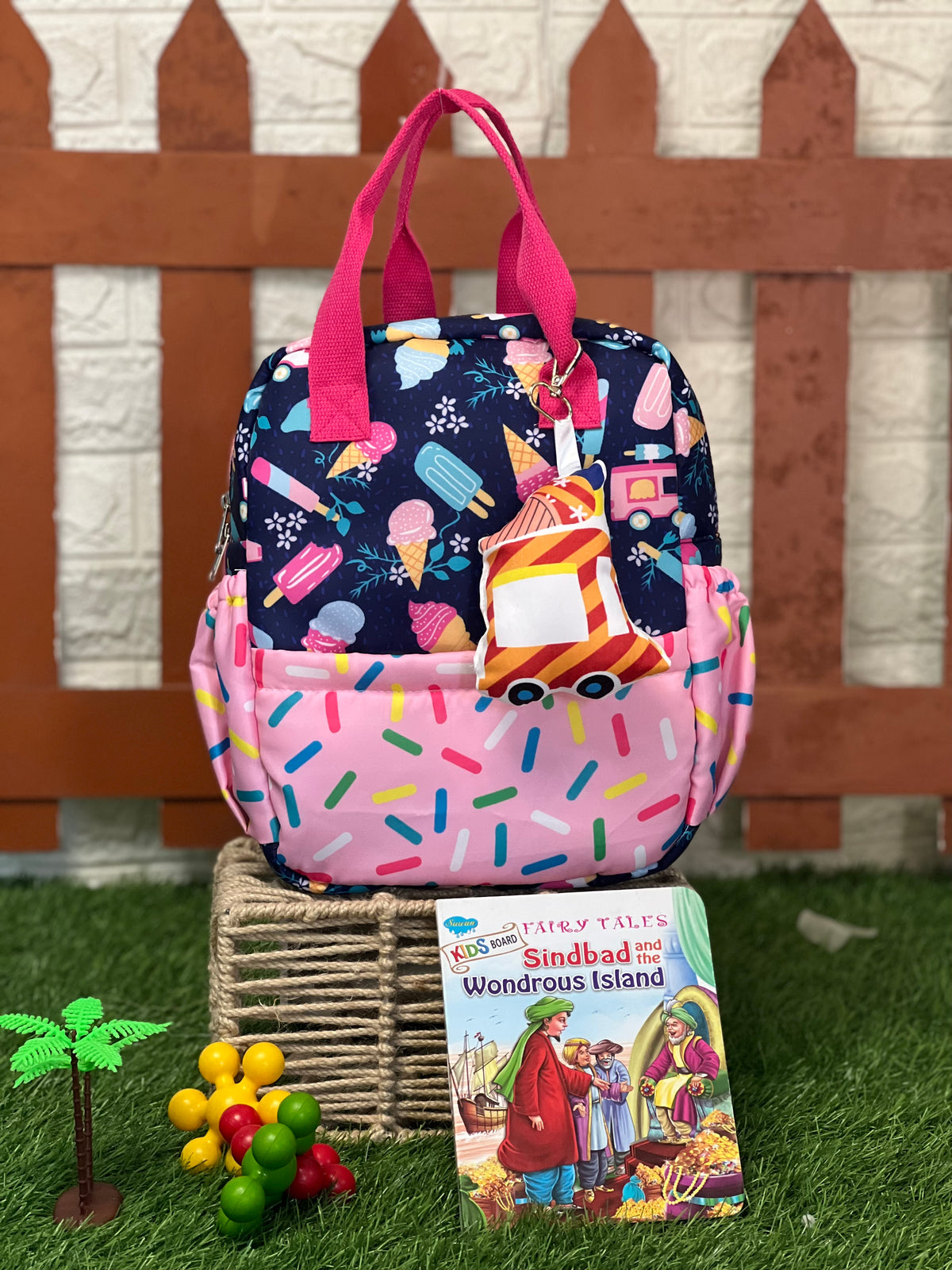 Playful kids tote