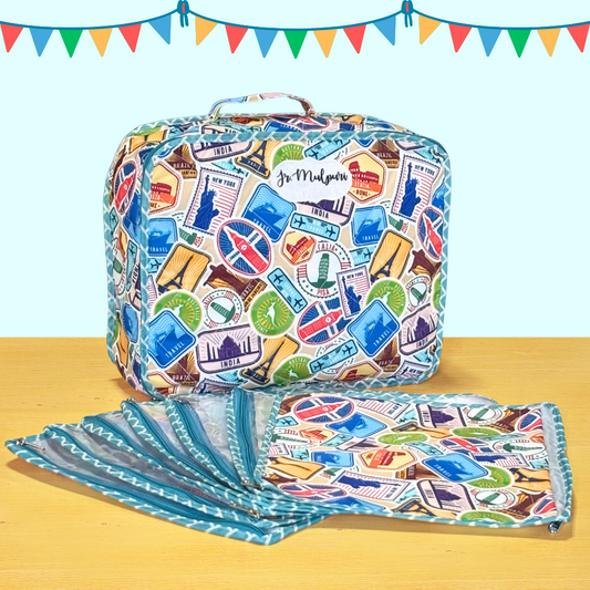 Colorful travel bag 