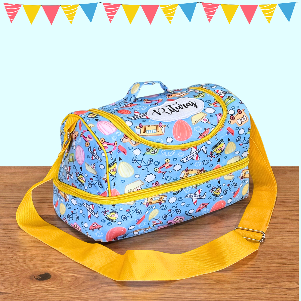 Double decker lunch bag kids