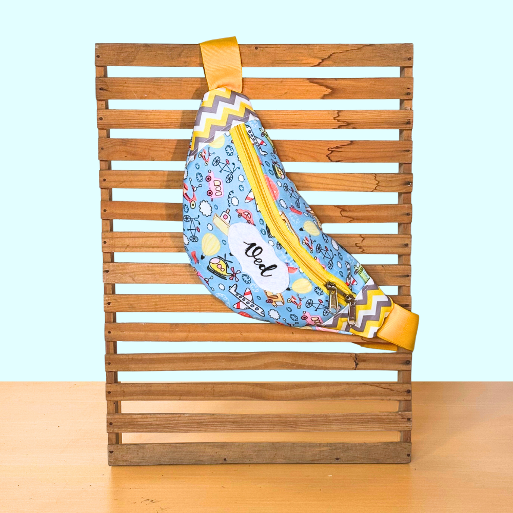 Yellow Fanny pack for kids 