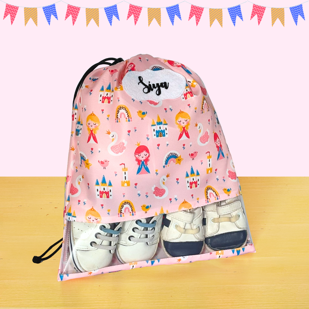 Draw string shoe bag (kids)