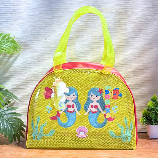Mermiad Yellow Neon Jelly D Bag