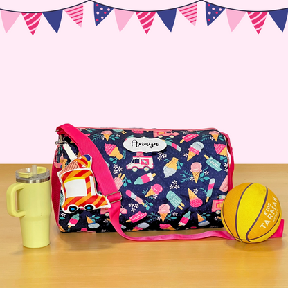 Colorful patterned bag