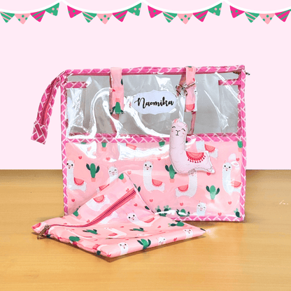 Pink baby bag 
