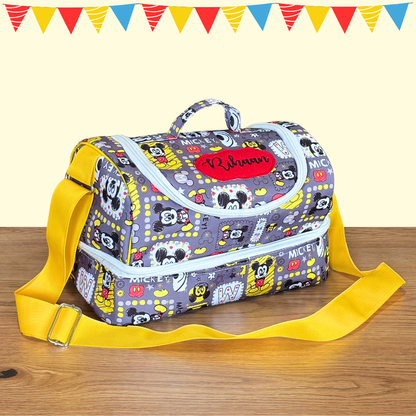 Double decker lunch bag kids