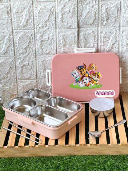 Pink Bento boxes (Tiffin/ Lunch) boxes