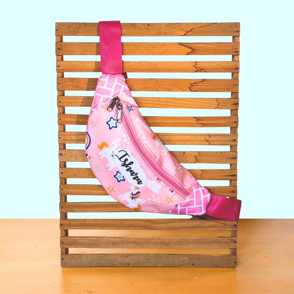 Pink fanny pack