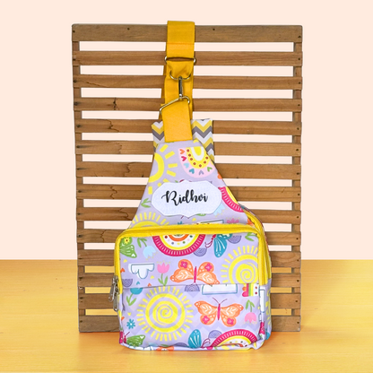 Bag with butterfly design