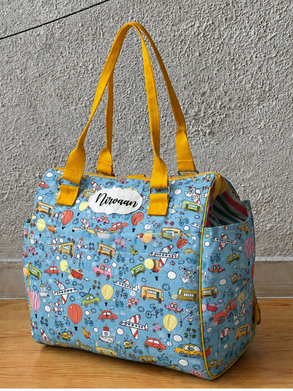 Sling tote bag (cum backpack)
