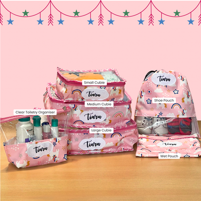 Kids Travel pouch set 