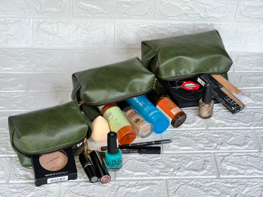 Multipurpose pouch set of three