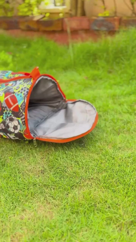 Sports duffle bag